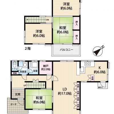 4LDK（全居室6.0帖以上）