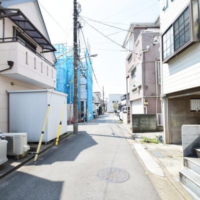 前面道路（北側）