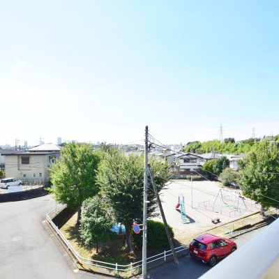 2階バルコニーからの眺望